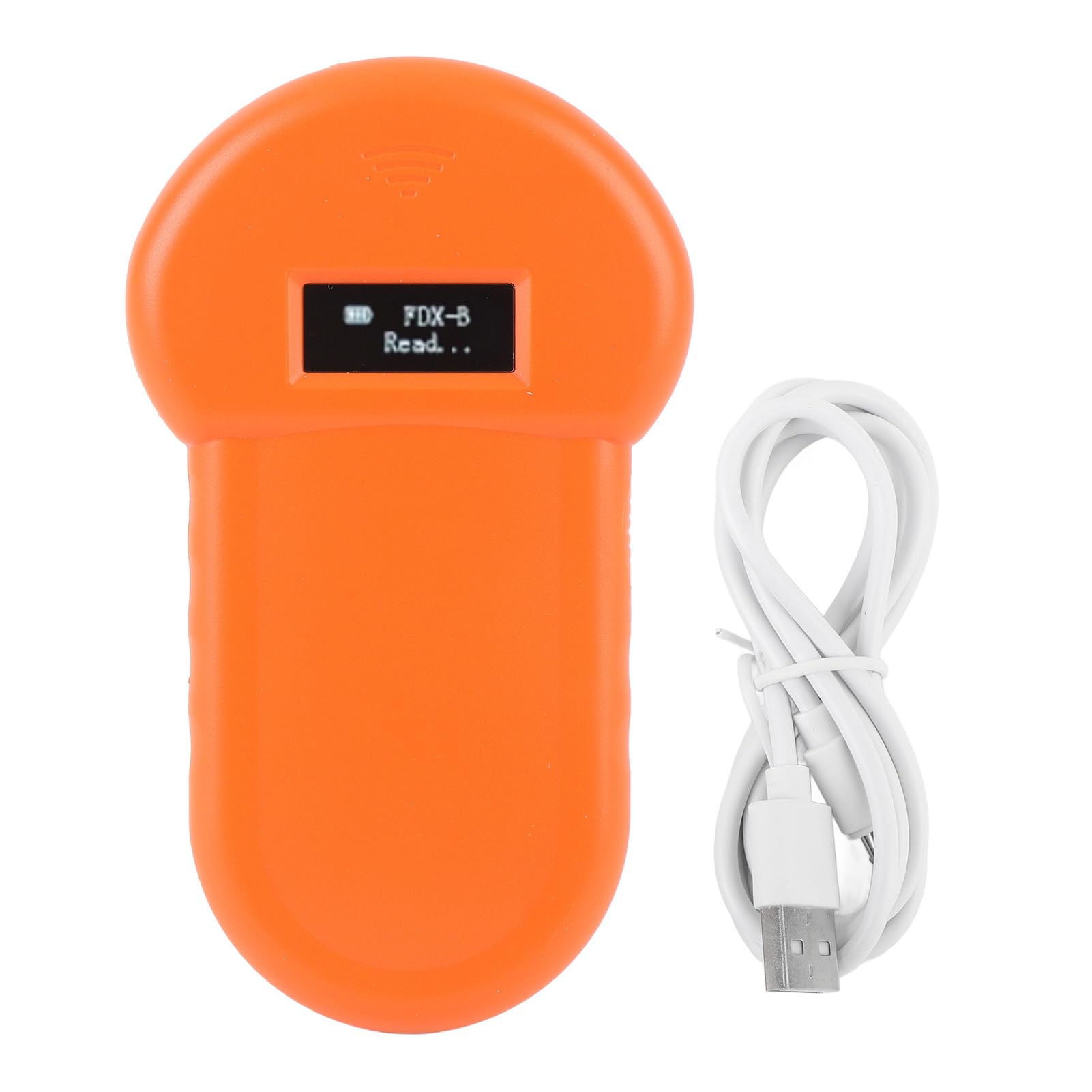 Portable Pet Chip Scanner with Rechargeable Function, Handheld Pet Chip ID Scanner, Pet Microchip Reader Scanner for Dogs Cats Pigs