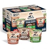 Quakers- Instant Oatmeal Express Cups, Variety Pack 19.8 oz, 12 Pack