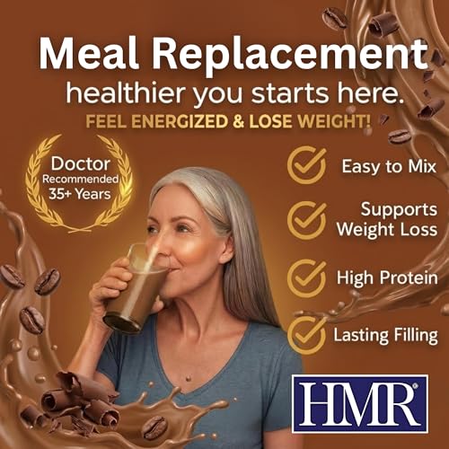 Image of HMR 120 Mocha Meal Replacement Shake Powder, 12 Servings
