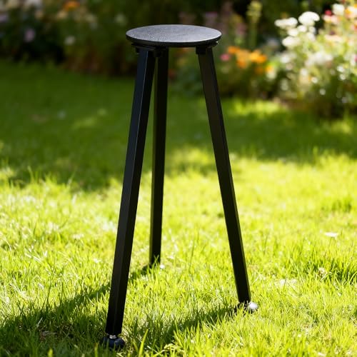 Blulu Metal Foundry Outdoor Plinth Sundials Pedestal Home & Outdoor 22" Garden Sundial Stand(Sundial NOT Included)