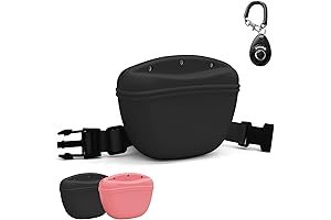 SnugMaker Dog Treat Pouch with Training Clicker