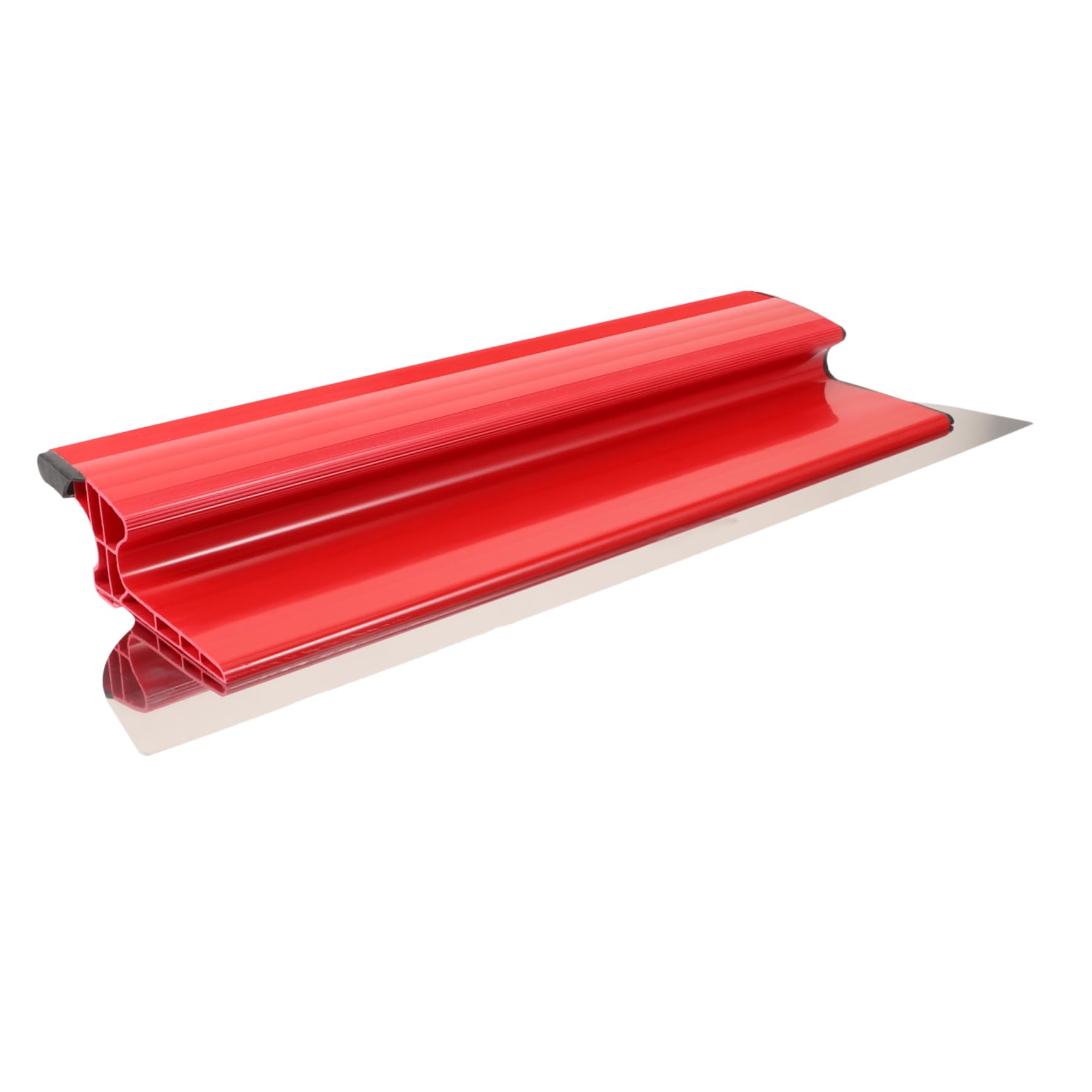 Set in Acciaio Inox di Spatola Lisciatrice per Cartongesso Rosso | Impugnatura Sicura e Confortevole, Uso Domestico, per Cartongesso e Plasterboard