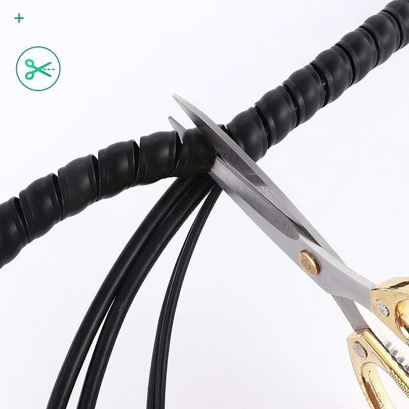 Range-câbles, Gaine Spiralée Flexible For Câble De 8 à 30 Mm