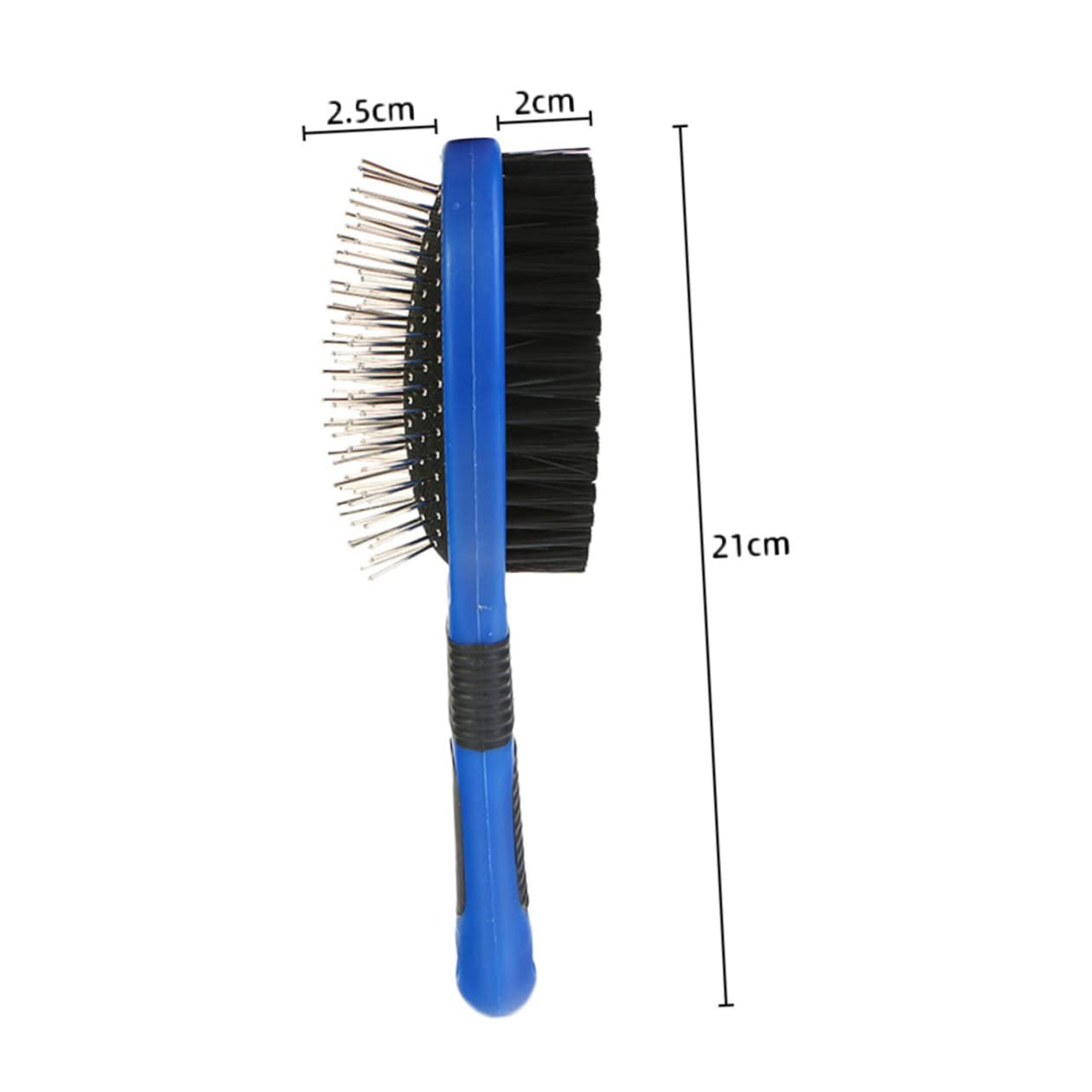 SEWOART Handle Pet Hair Comb Slip Cat Brush Dog Grooming Tool Compact Portable Deshedding Brush