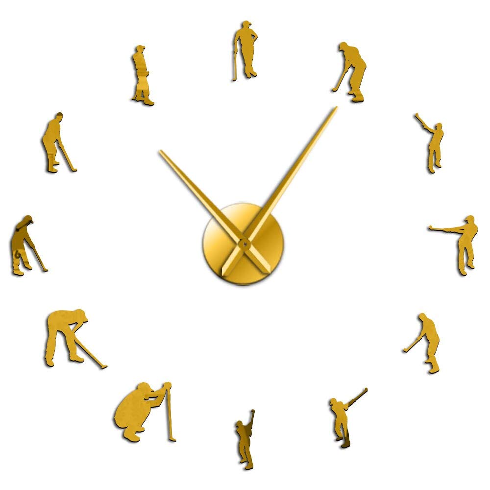 Horloge murale de golf idée cadeau idéale pour amateurs de sport