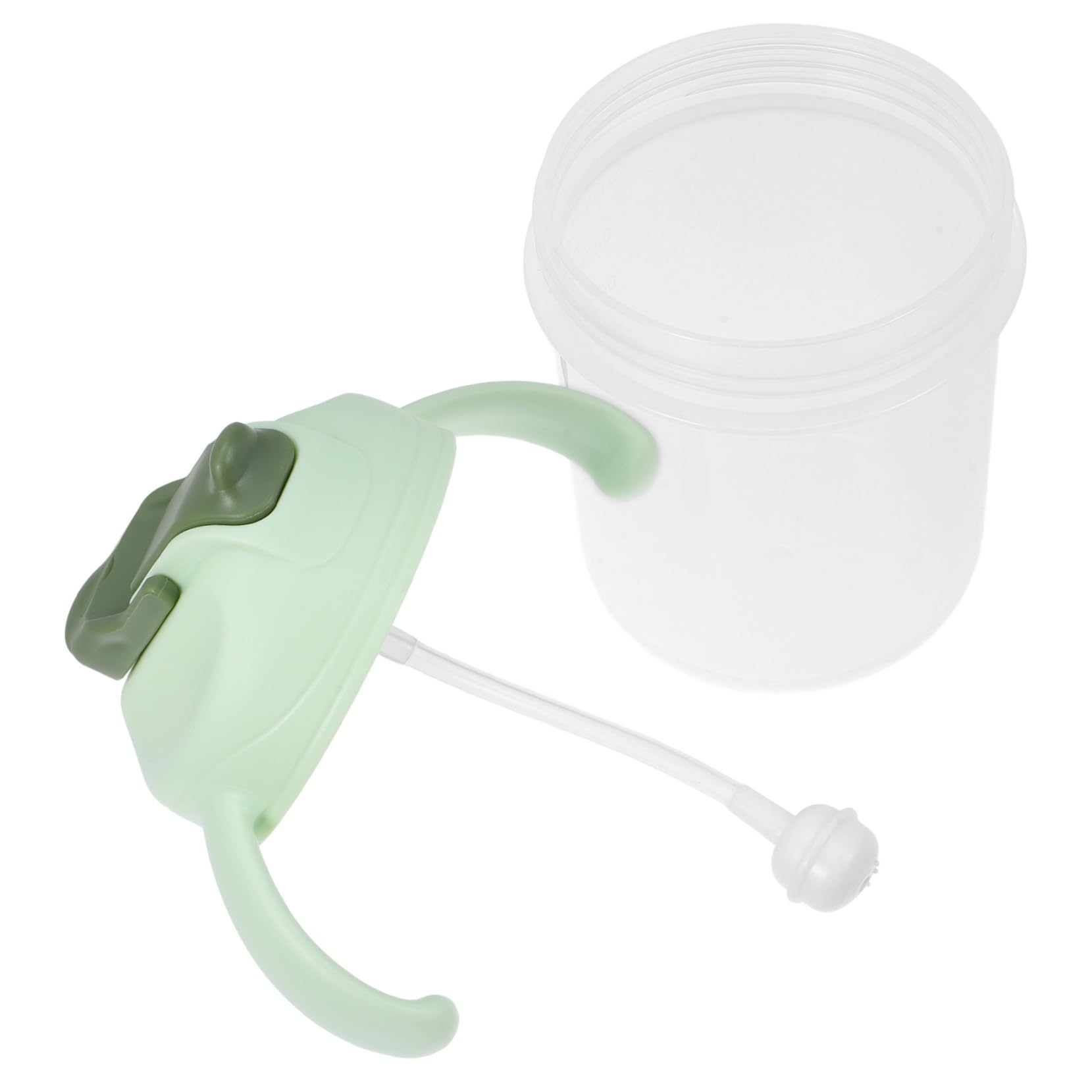 CALLARON 4pezzi Bicchiere Antileak Per Anziani e Disabili Con Cannuccia Per Bevande e Fredde Design Per e Comfort La