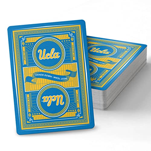 Image of YouTheFan NCAA Officially-Licensed Playing Cards - Original Artwork on All face Cards and Jokers - Team's Official Colors - Quality Linen Texture - Designed in The USA