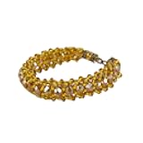 Ilde Tejido de Oshun - Osun Woven Ilde, Yellow, Amarillo, 8''