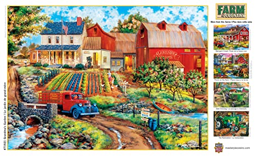 MasterPieces Rompecabezas de 1000 Piezas para Adultos, Familia o Jóvenes - Grandma's Garden - 26.75" x 19.25" miniatura 6