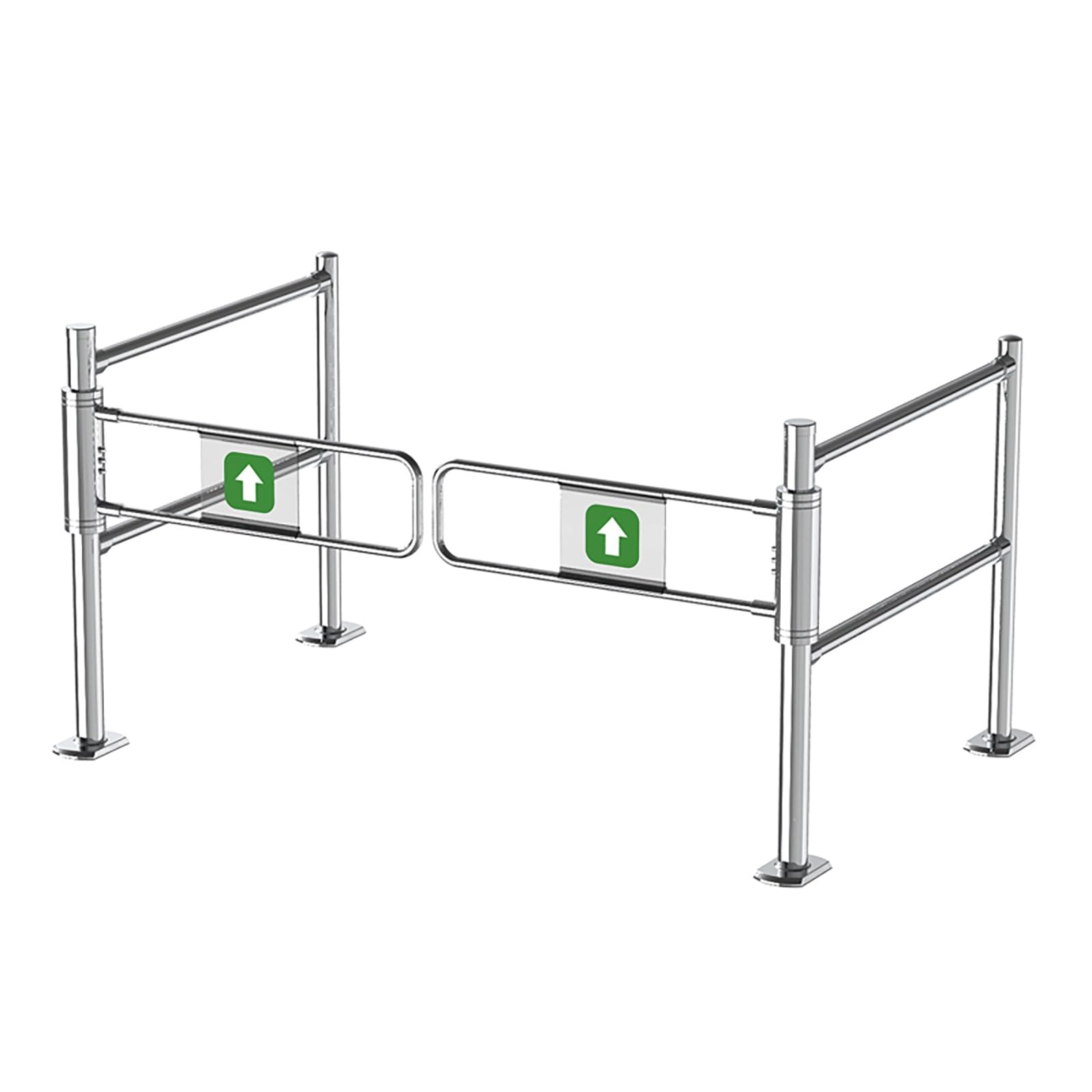 Aioneer Automatic Swing Safety Gate With Spring Mechanism For Controlled Access In Public Spaces-130 x 100 cm/51.2
