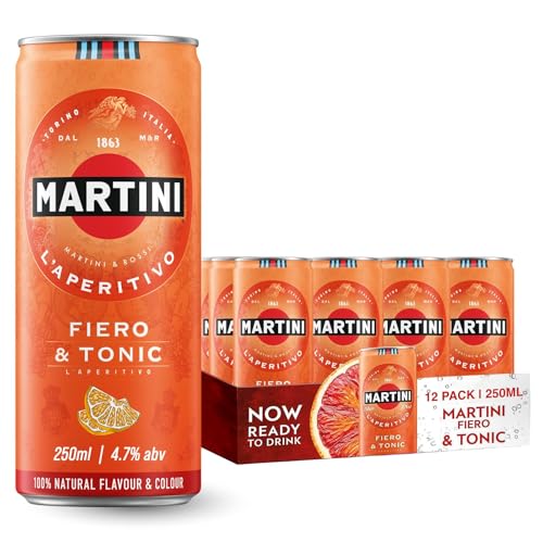 Realizzato dall'unione di MARTINI Fiero con l'acqua tonica