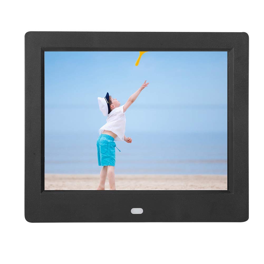 8 pollici WiFi multi-funzione digitale cornice supporto 32G scheda di memoria disco U, calendario, sveglia elettronica foto/musica/lettore video regalo per Birtay, matrimonio