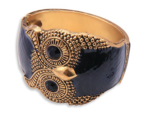 Preisvergleich Produktbild Enez Damen Kette Armband Armkette Choker Armreifen Eule T590