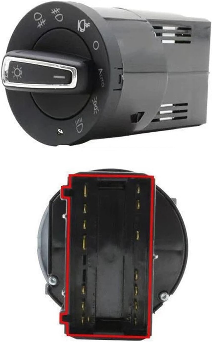 Car Auto Light Switch, for Jetta, for City 1999-2005 Headlight Automatic Switch Car Accessories Headlight Switch
