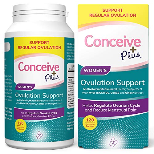 Conceive Plus Ovulation Support PCOS Supplements Myo Inositol, Folate