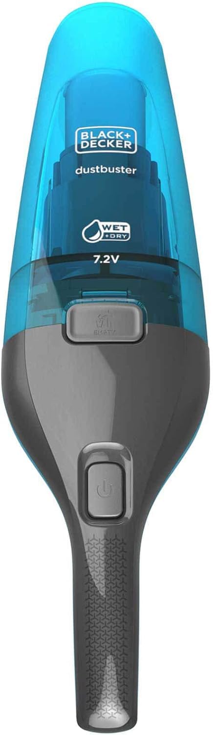 BLACK+DECKER dustbuster Aspirateur à Main sans Fil 7.2V, Humide & Sec, WDC215WA-QW