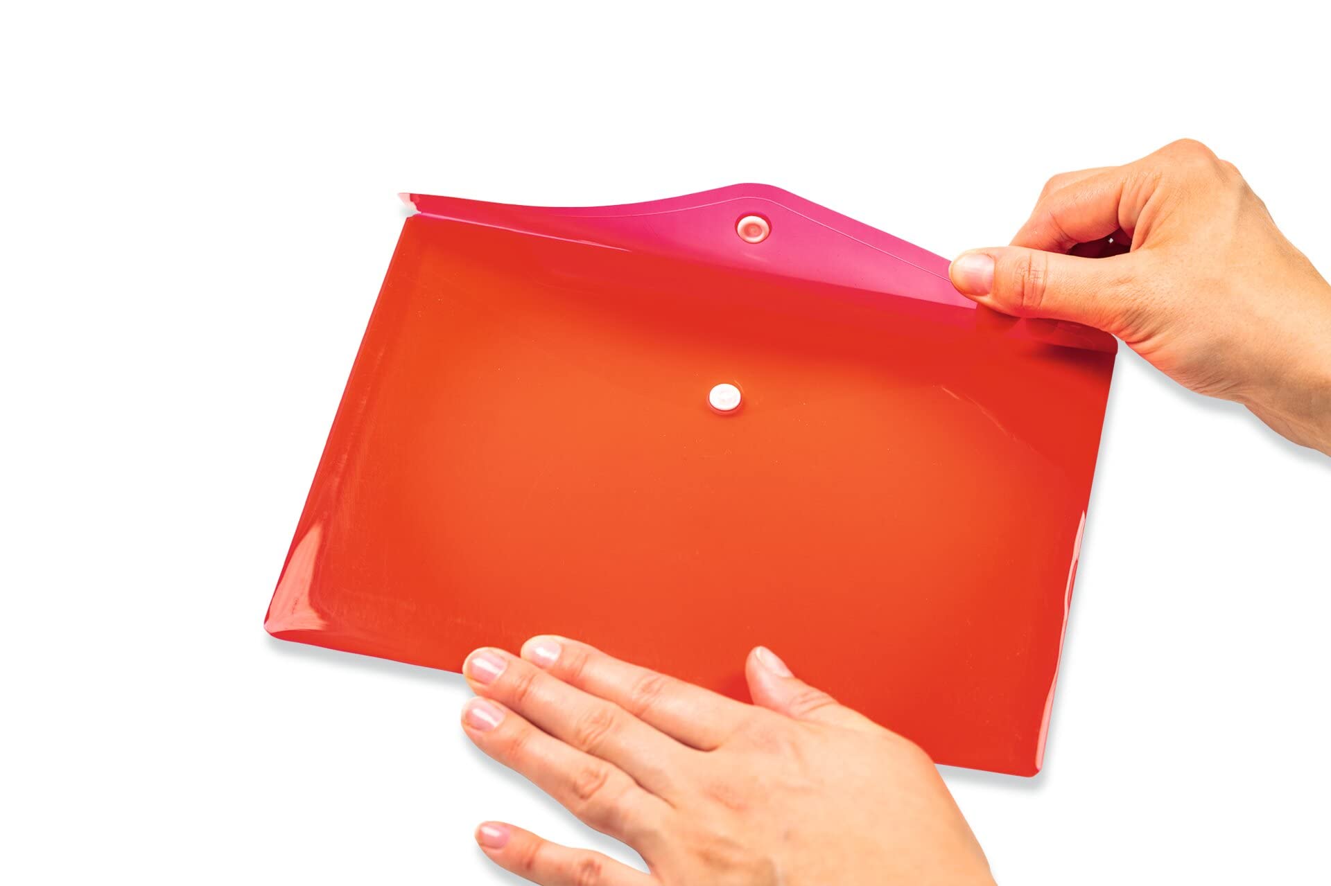 Cartelline Portadocumenti HERMA A4 - 5 Pezzi Multicolore, Chiusura A Bottone - Foto 10