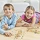PARENCE.- Mikado-Spiel aus Holz – Klassisches Brettspiel für Kinder und Erwachsene – Bunte Stäbchen in Holzkiste – Geschicklichkeit und Konzentration ideal für Familie, Reisen und Geschenke