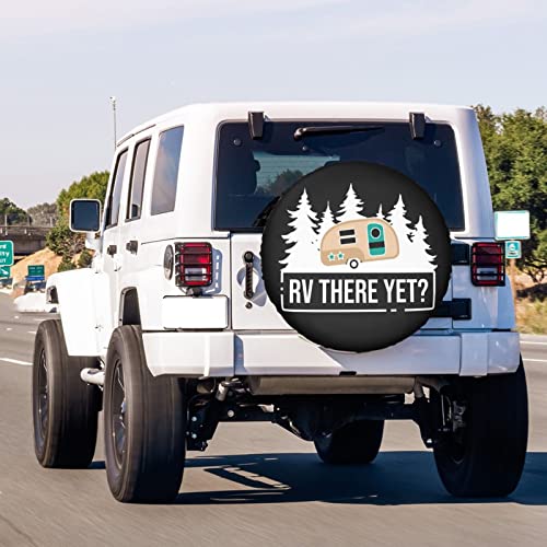 Image of Rv Forest Camping Spare Tire Cover Dust-Proof Wheel Tire Cover Fit Trailer, RV, SUV and Many Vehicle 14 Inch