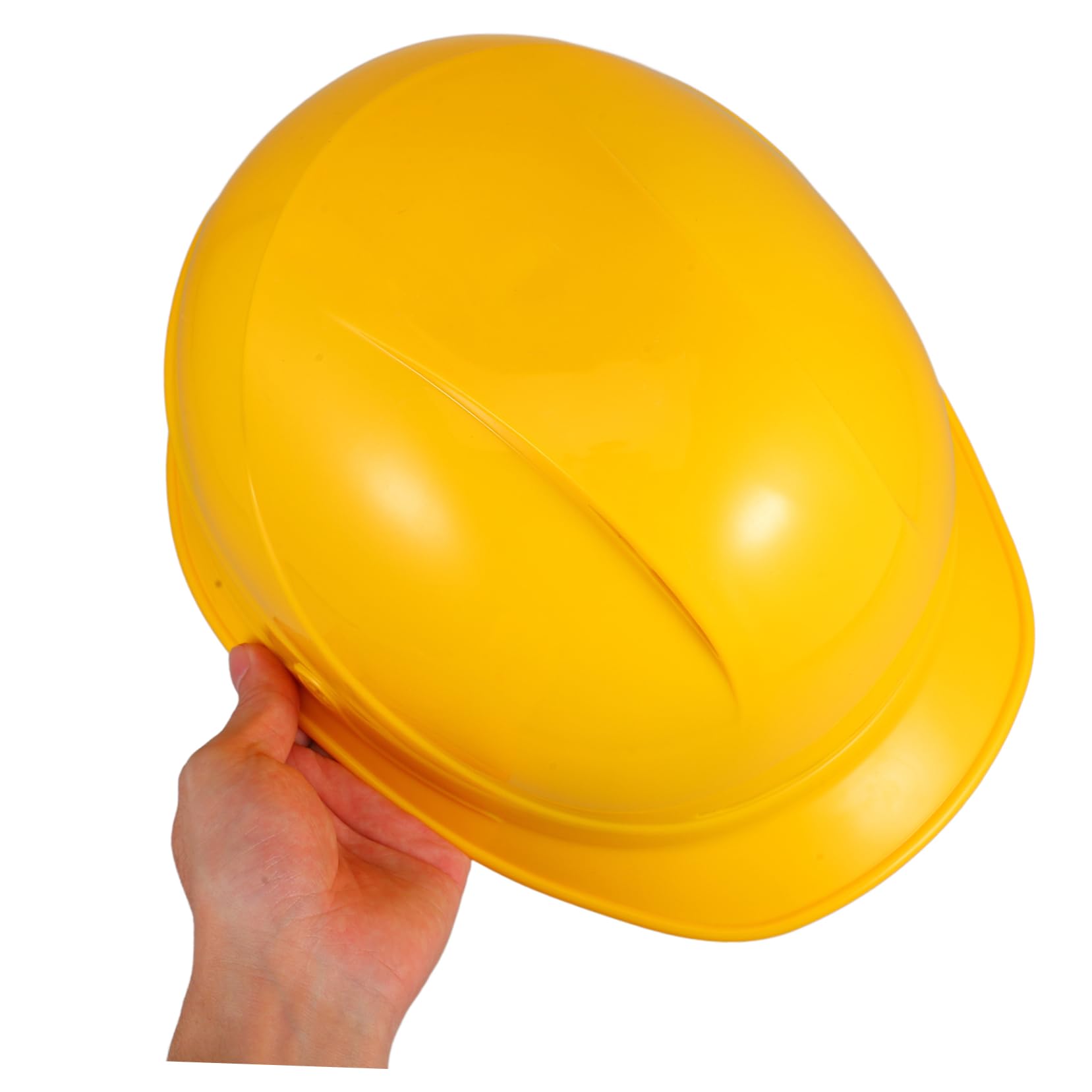 UKCOCO Casco de construcción Sombrero Duro respiradero enfriamiento ventilado Cascos de Seguridad para Hombres Casco de Seguridad Tapa de Seguridad Gorras antigolpes AbS Amarillo