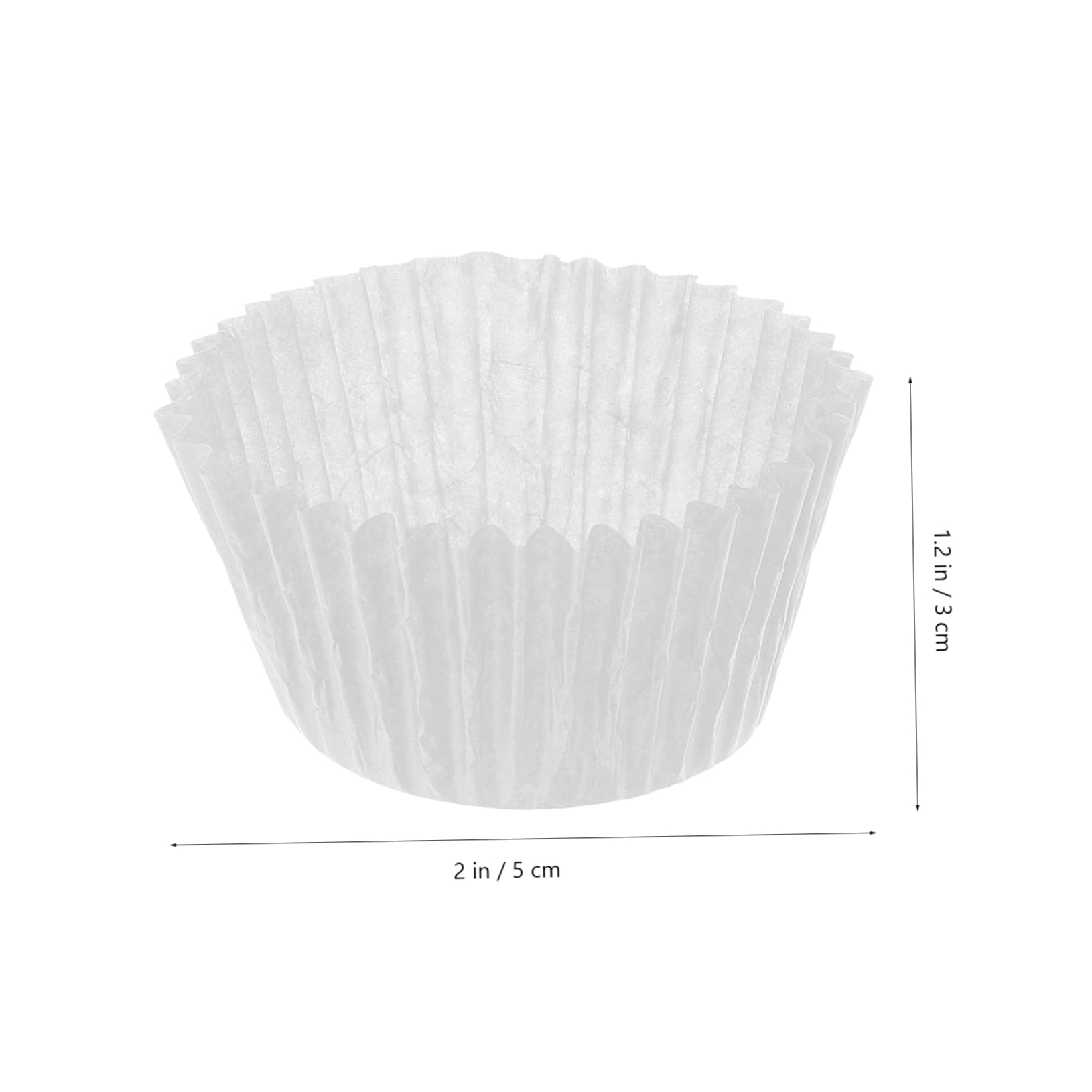 Capacillos para Cupcakes Grandes 1000 Piezas, Papel Antigrasa
