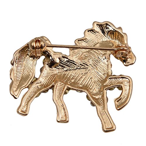 Elegant Crystal Brooch Pin
