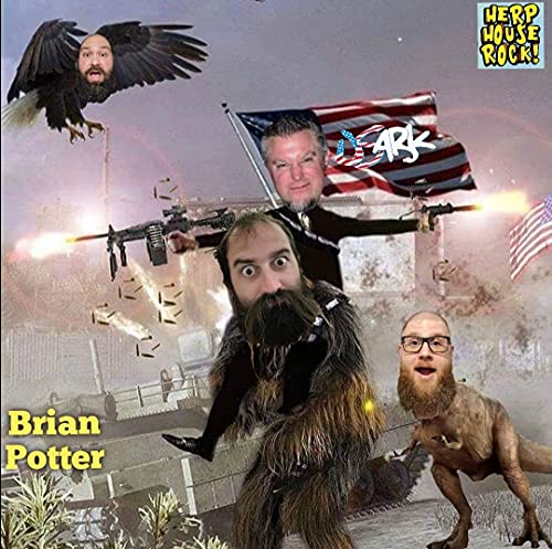 Page de couverture de Herp House Rock! - Episode 44 - Brian Potter - God Bless America!