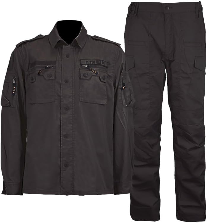 Tactical Camouflage F116 Uniform BDU Combat Clothing Airsoft Hunting Shooting Battle Dress Shirt Pants Set