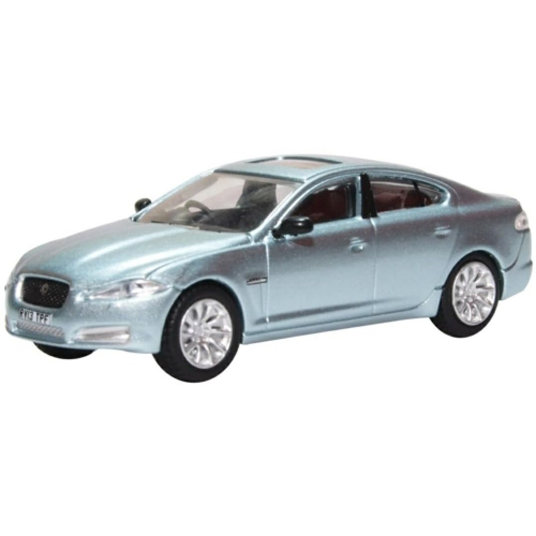 Oxford Diecast 1:76 Jaguar XF Crystal Blue Collectable model 76XF006