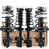 KUIPERAUTO Front and Rear Complete Strut Spring Assemblies 172310 172309 272308 272307 Compatible for 2008-2011 Toyota Camry Avalon Shock Absorbers (Set of 4)