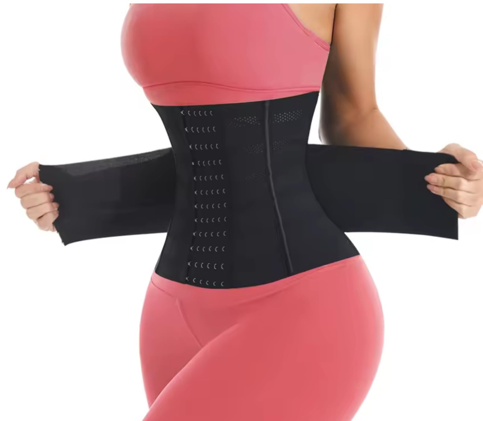 QTANZIQI Faja Reductora de Abdomen para Mujer, Faja Moldeadora de Cuerpo, Cintura Adelgazante