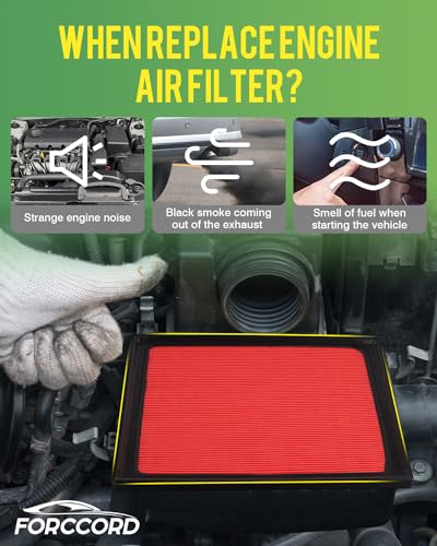 Image of 2-Pack Engine Air Filters for RAV4 19-25，Camry 18-24, Highlander 20-26 | for Toyota Avalon 3.5L 2019-2022，2.5L 2021,Lexus ES350 2019-2025 Replace#CA12377, Engine Filter Replacement Car Accessories