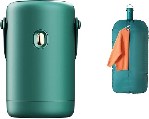 Secadora de ropa portátil, secadora pequeña multifuncional de 250 W, bolsas de ropa grandes para viajes y lavandería en casa