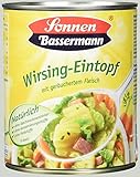 Sonnen Bassermann Wirsing-Topf , 3er Pack (3 x 800 g Dose)