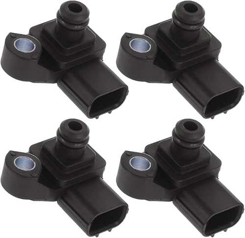 SCITOO 798007240 Sensor de presión absoluta del colector 4PCS apto para 2005-2008 para Acura RL 2005-2006 para Acura RSX