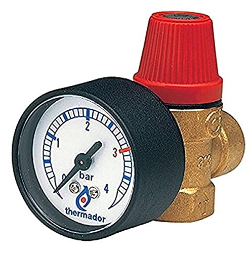 Thermador S15ZM Groupe soupape avec manomètre 3 bars 15/21