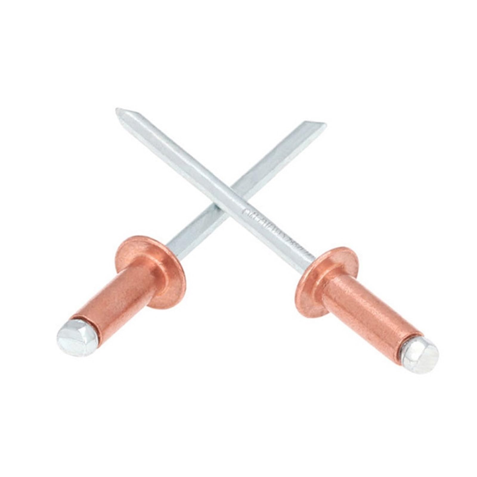 Rivets aveugles en cuivre et Bronze, 500 pièces, Rivet en laiton(2.4x4 mm)