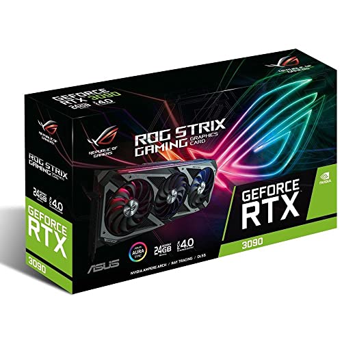 ASUS Placa de Vídeo ROG-STRIX-RTX3090-O24G 90YV0F93M0NA00I