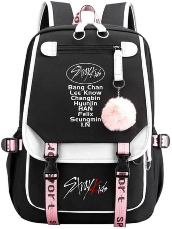 Skz Stray Kids Backpacks STRAY KIDS SKZ 5'CLOCK MD