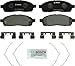 Bosch BP1392 QuietCast Premium Semi-Metallic Disc Brake Pad Set For 2009 Ford F-150; Front