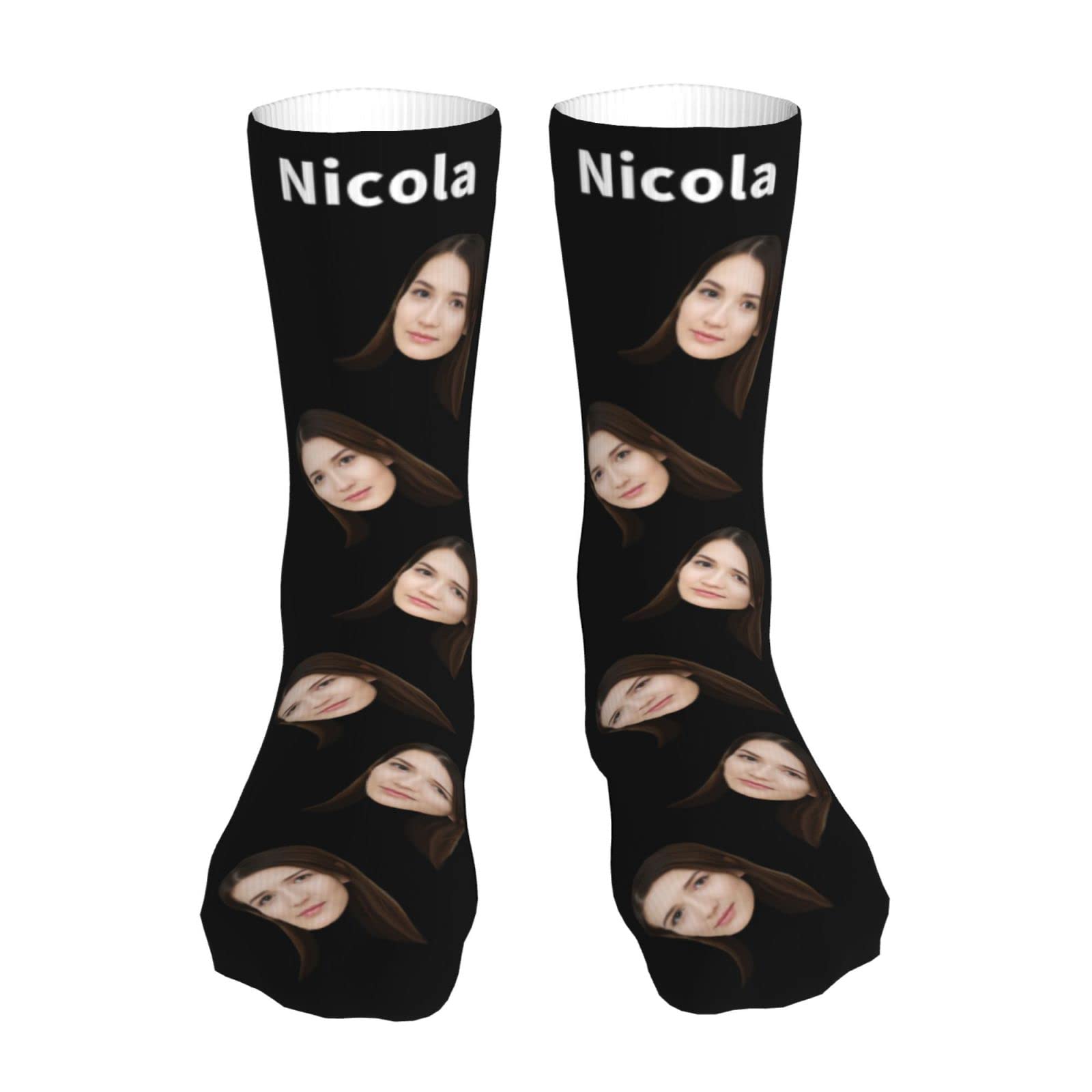 NaispandaCustom Face Socks with Photo