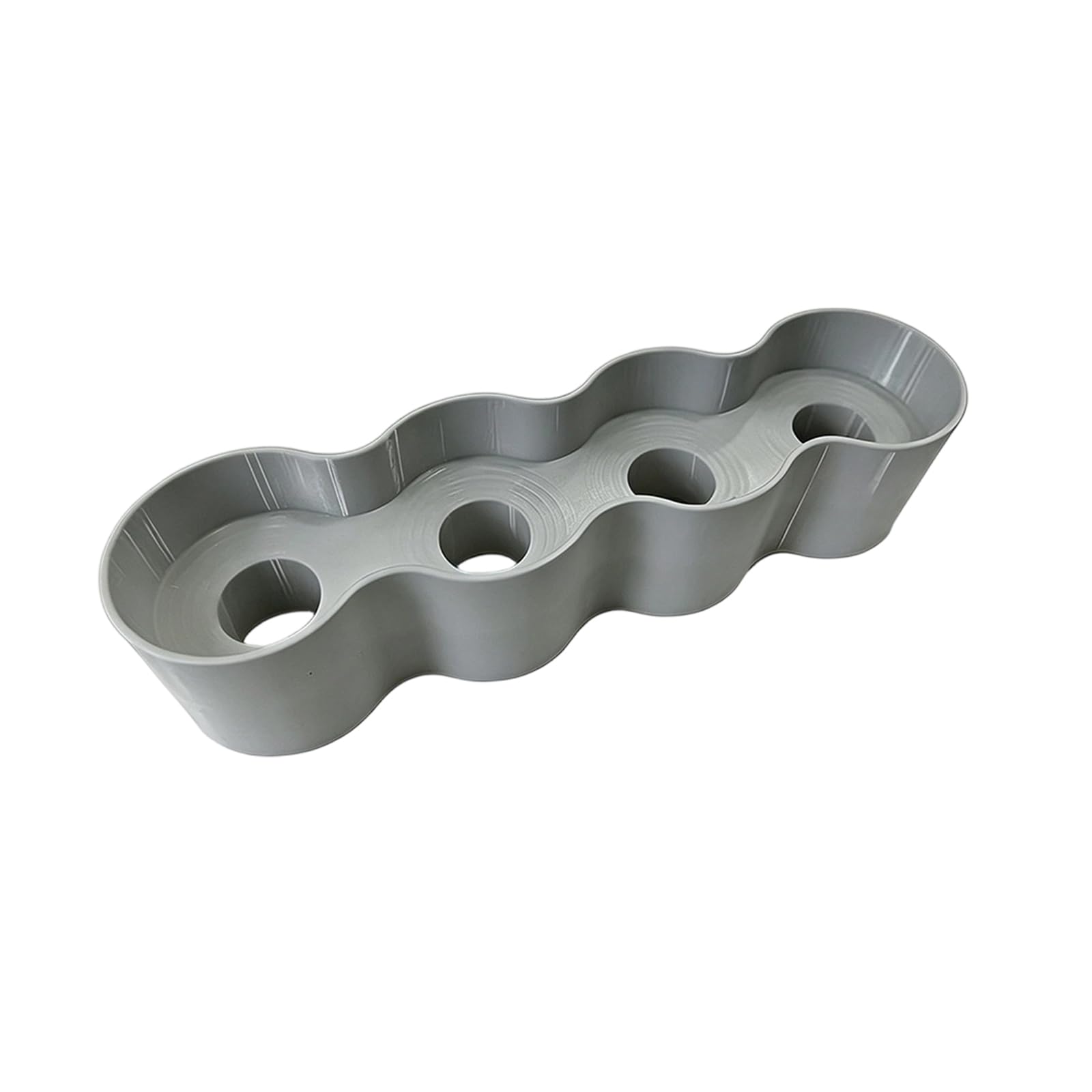 TFAOYS Kitchen Condiment Tube Holder for Refrigerator Storage, 4 Slot Stand for Upright Fridge Shelf Organization Daily
