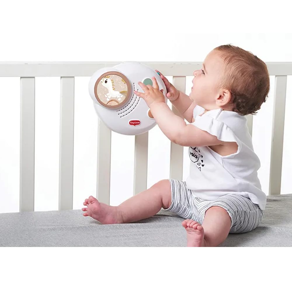 Tiny Love Classic Mobile, Baby-Mobile für das Bettchen, ab 0 Monaten, tragbares Musik-Mobile für den Kinderwagen, magische Plüschfiguren, 20 Minuten ununterbrochene Musik, Unicorn Wonderlands