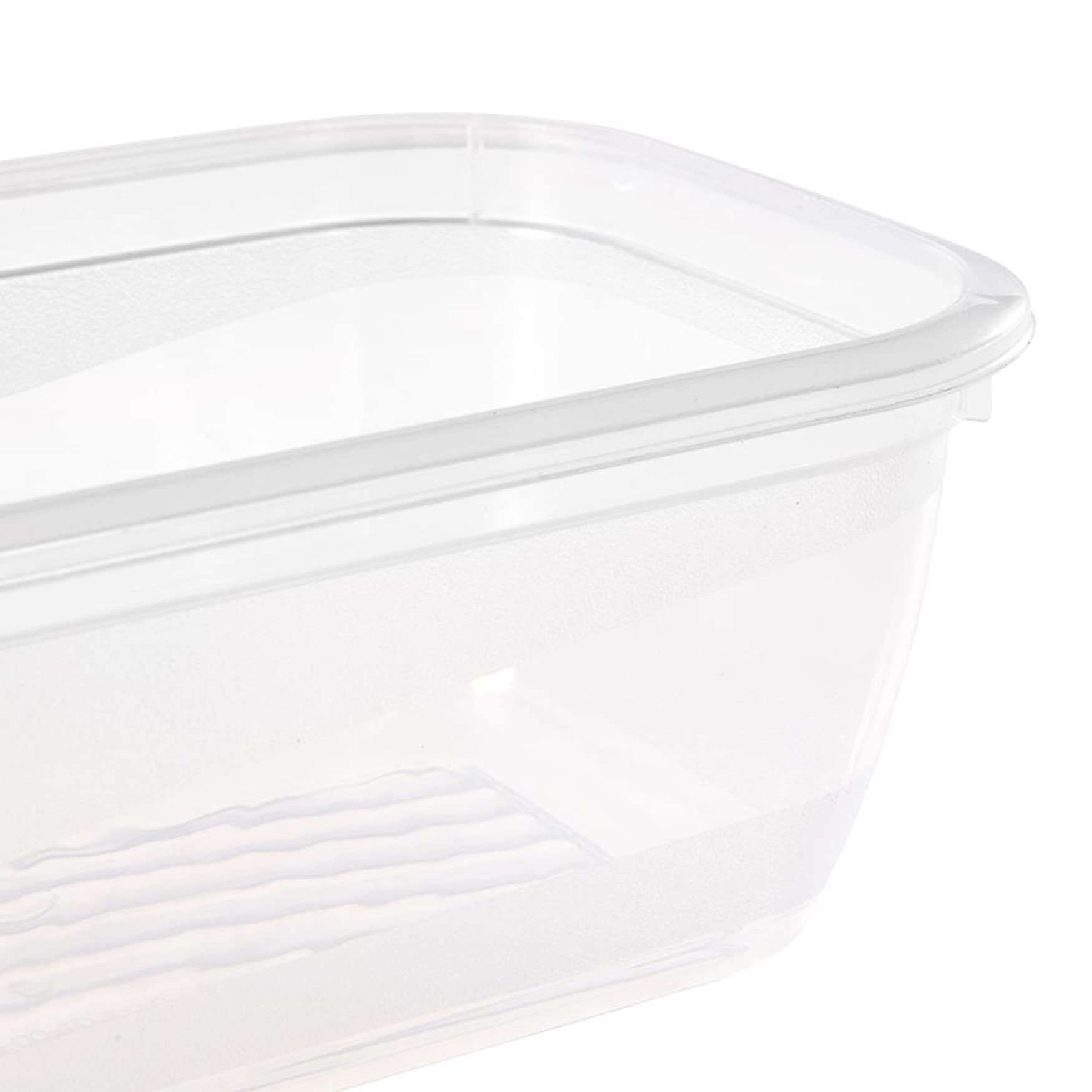 KEEPER Fredo Fresh Set 5 Contenitori per Alimenti 500 ml Blu trasparente