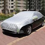 Couvertures de voile pour voiture, protection par pare-brise, couverture de voile Thicken SUV, Couverture de camion de protection de la voile, anti-neige Snow Couverture de voiture pour la plupart des voitures, berline et SUV (SUV)