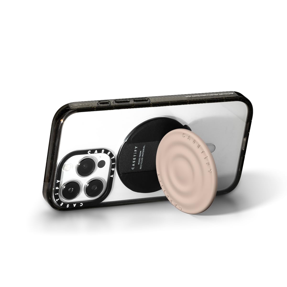 Amazon.co.jp: CASETiFY Snappy™ ウェーブ シリコン グリップ