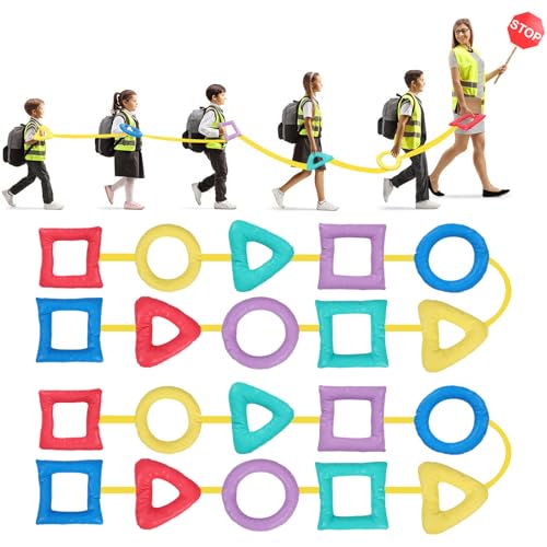 Corde de marche Woanger de 415 cm pour éviter la dispersion des enfants en ville