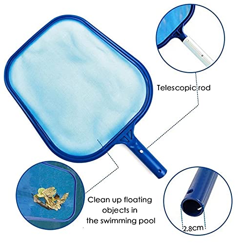 TSLBW Zwembad Skimmer Net met Pool Zwembad Blad Skimmer Net Zwembad Net Blad Hark Fijn Mesh Pool Blad Net Zwembad… - Image 4