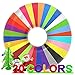 dikale 3D Pen Filament 30 Colors, 3D Pen Refills pla 1.75mm Bonus 250 Stencils eBooks 3D Pen Filament 1.75mm PLA for Tecboss LOVEBAY Nulaxy etc(Does Not Fit 3Doodler)