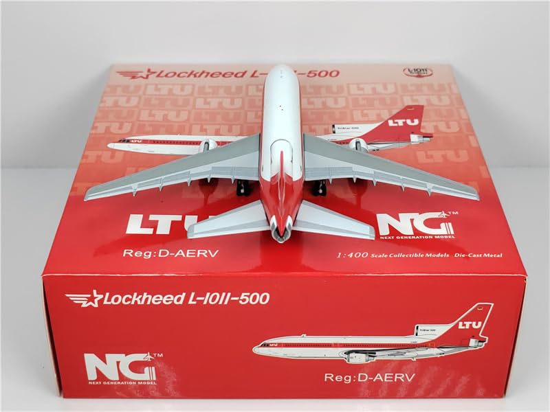 NG Models LTU for Lockheed L-1011 D-AERV 1:400 Aircraft Pre-Built